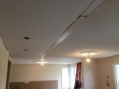 Ceiling before