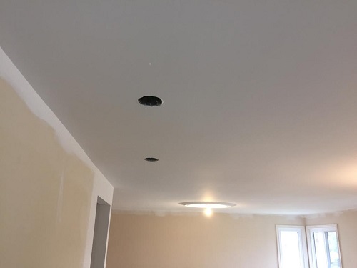 Ceiling after
